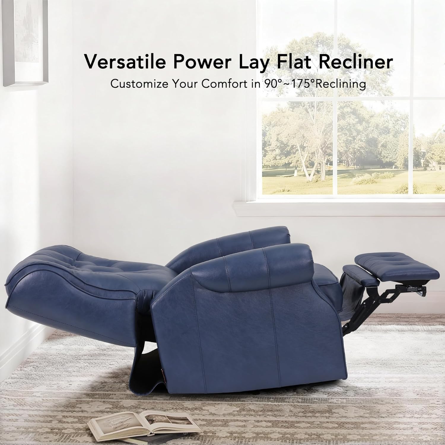 Electric Recliner Chair with Dual Motors & Ergonomic Design